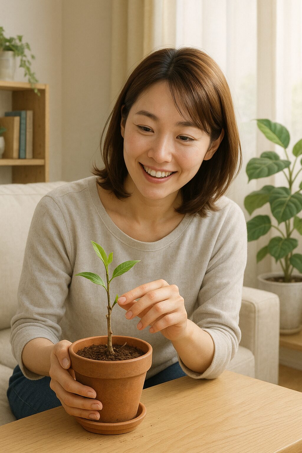 新芽が出る夢がもたらす希望
