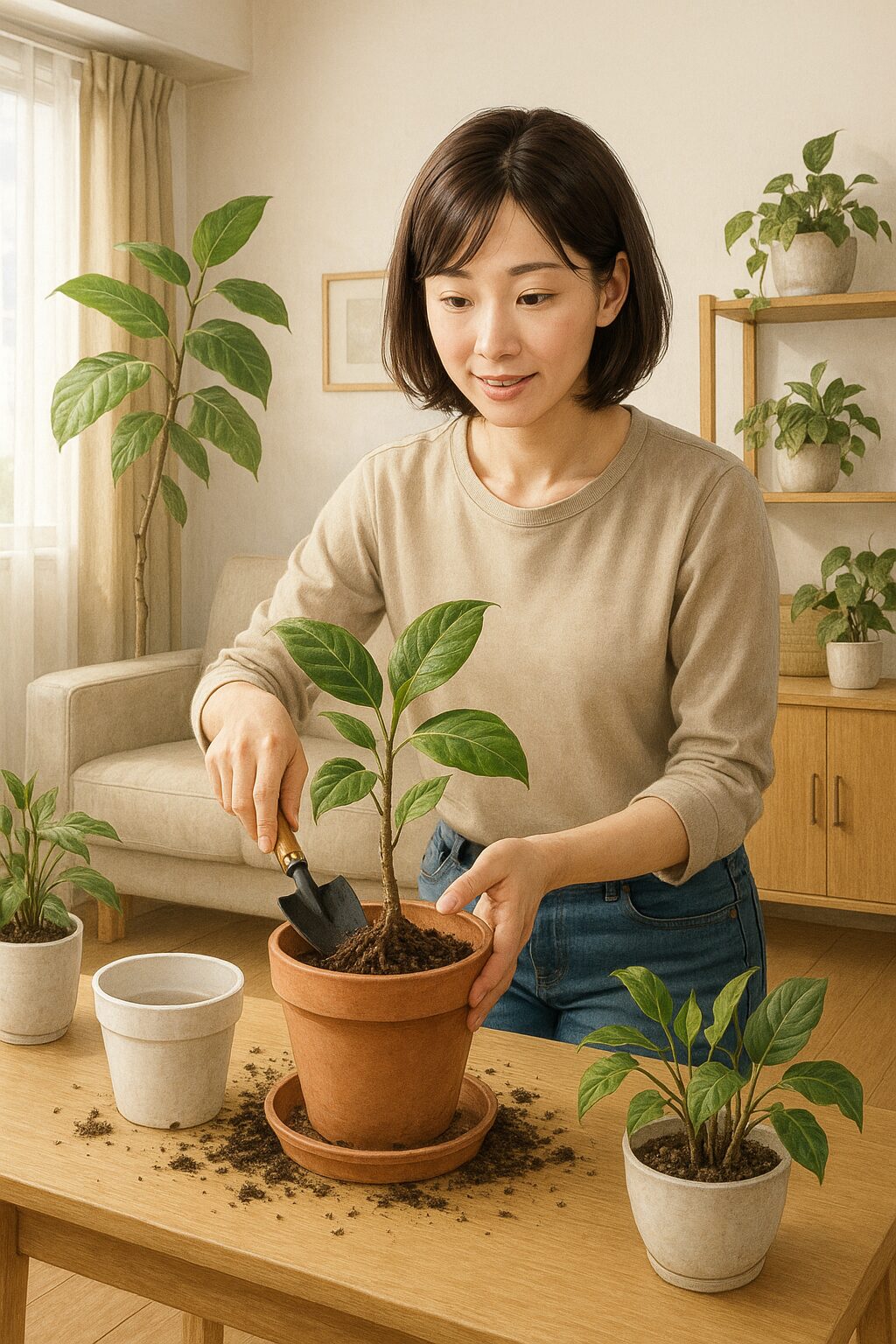 植え替えの夢が表す環境の変化