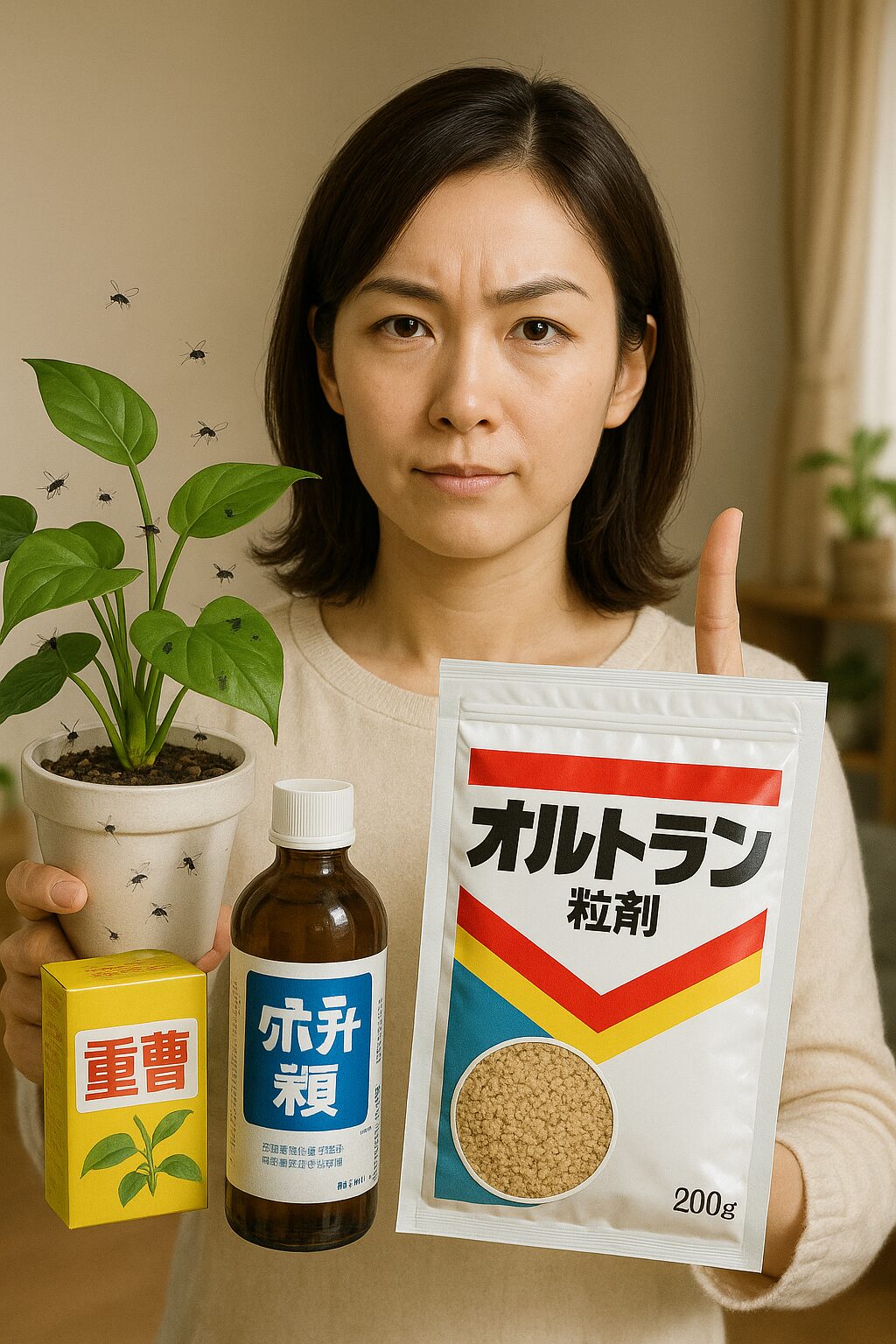 観葉植物 コバエ 駆除 ダントツの効果とは