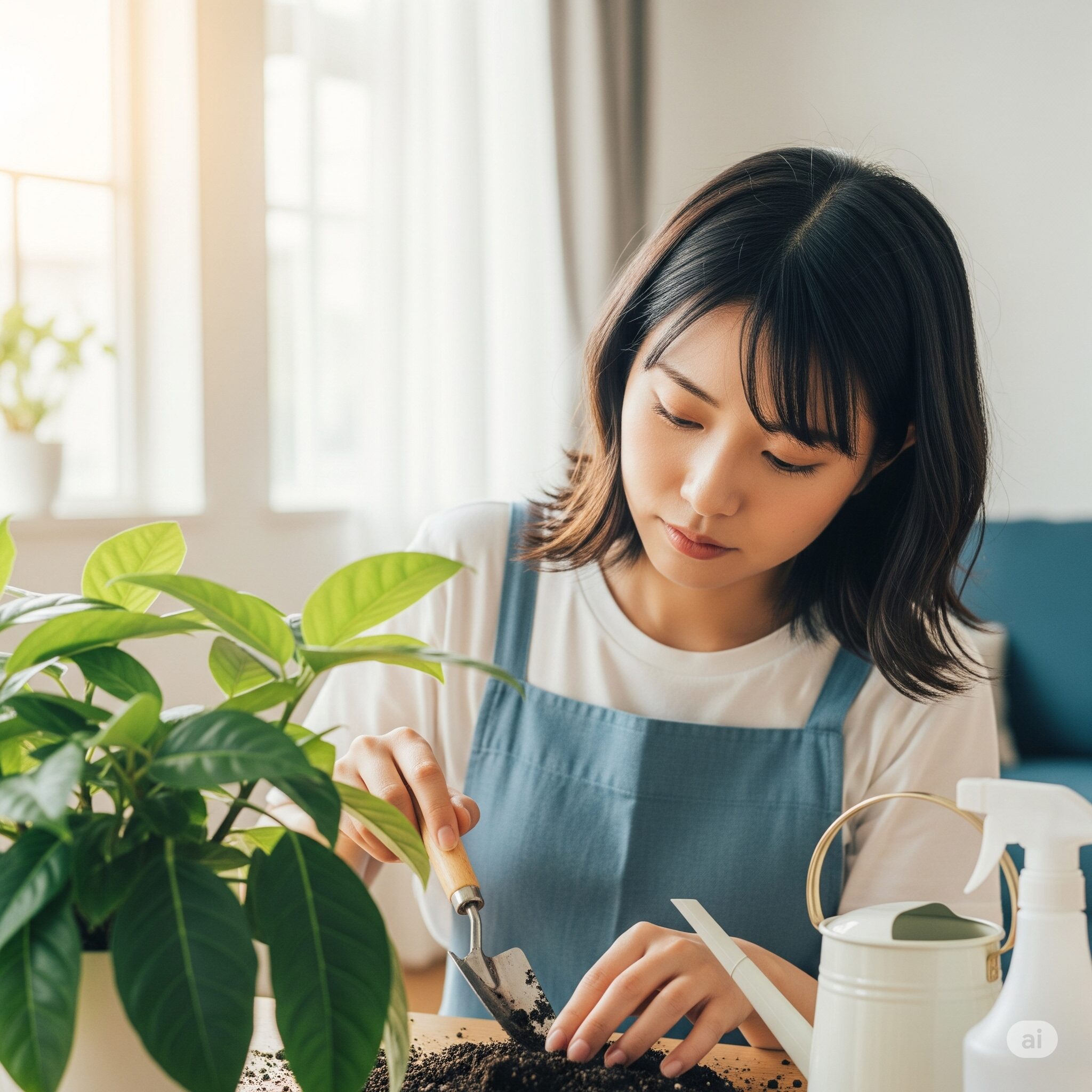 根腐れしたパキラを復活させる植え替え
