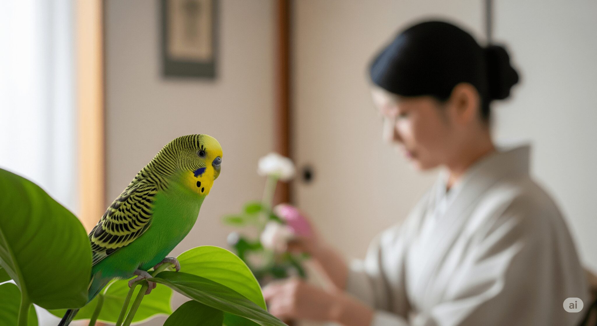 パキラの枝を止まり木として使う注意点