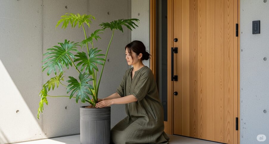 良い気を呼び込む玄関の風水効果