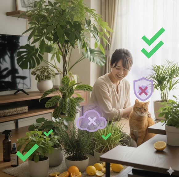 猫が1番嫌いな匂いで遠ざける方法
