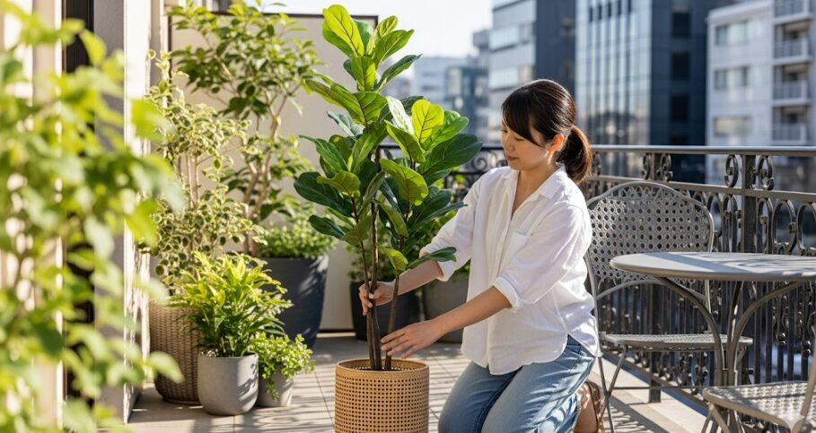 フェイク グリーン 屋外 倒れ ない