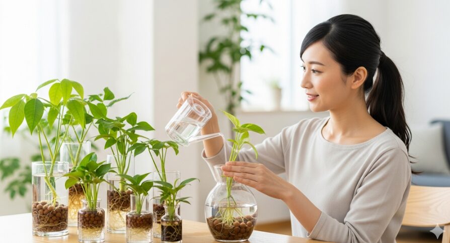 ハイドロカルチャーの育て方と水やりのコツ