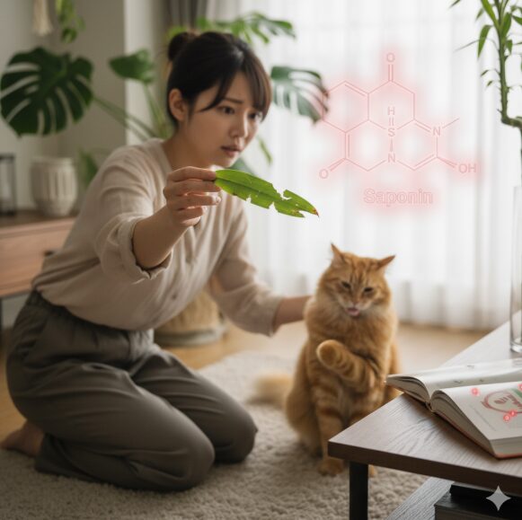 ミリオンバンブーの毒性の原因となる成分