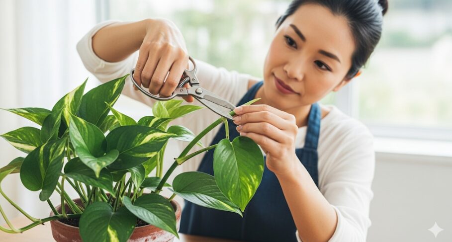 先祖返りには剪定での対処が効果的