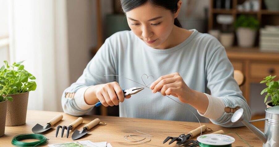具体的なアイビーワイヤーの作り方