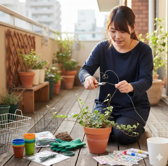 100均でできるトピアリーの作り方とは？