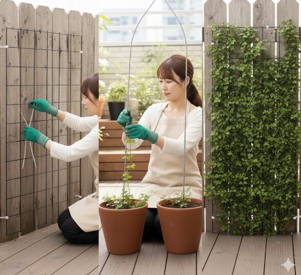 100 均 アイビー トピアリー 作り方