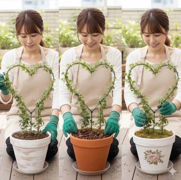 アイビーの支柱をおしゃれに仕上げるヒント