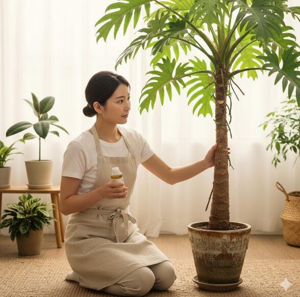 クッカバラの幹を太くする方法