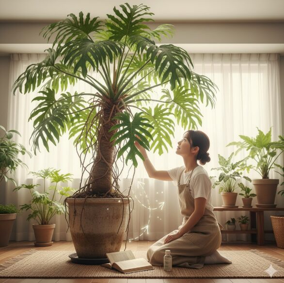 フィロデンドロンが大きくなる理由