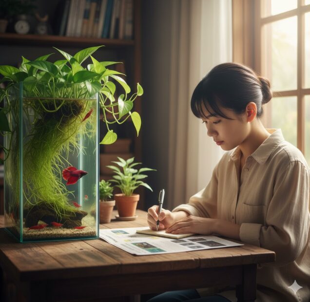 ポトス水槽の毒性リスク管理