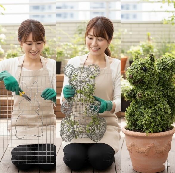 挑戦したい動物トピアリーの作り方