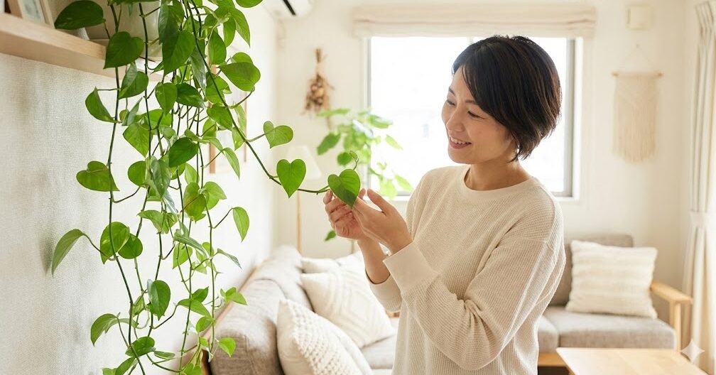 恋愛と金運を上げる葉の形