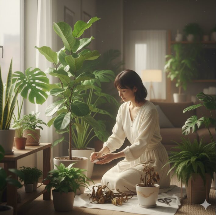 観葉植物を捨てても大丈夫？