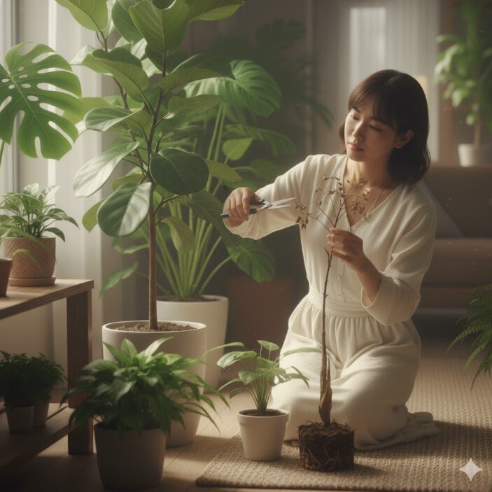 観葉植物を捨てるタイミングの見極め方