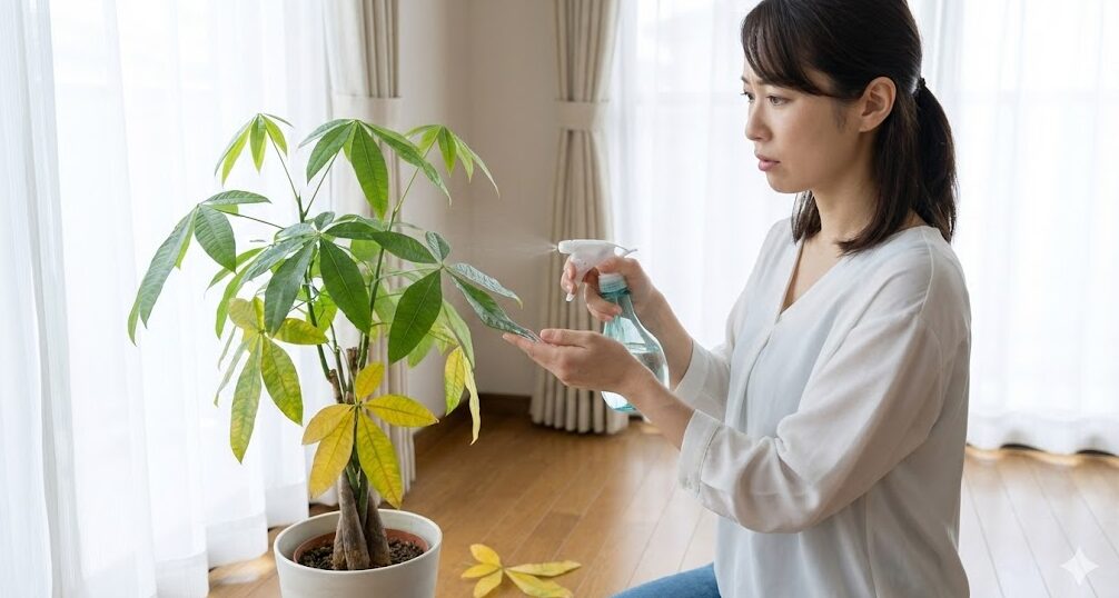 葉が落ちたり枯れる原因と対処法