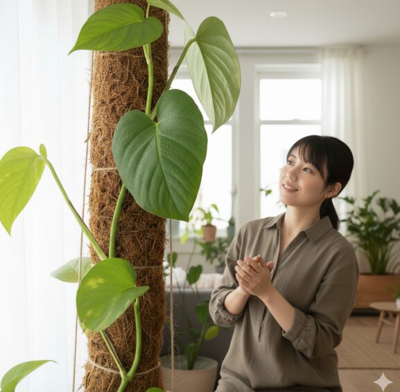 ポトス を 上 に 伸ばす 方法