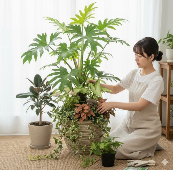 セローム 寄せ植え