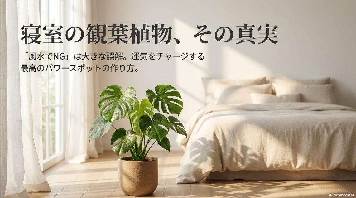 風水 寝室 観葉 植物 よく ない