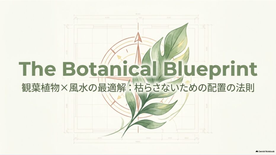 観葉植物と風水の方角を考えながら枯らさない配置を選ぶためのガイド